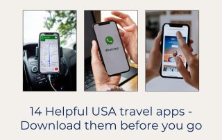 14 Helpful USA travel apps - Download them before you go