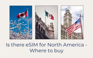 Is there eSIM for North America - Where to buy